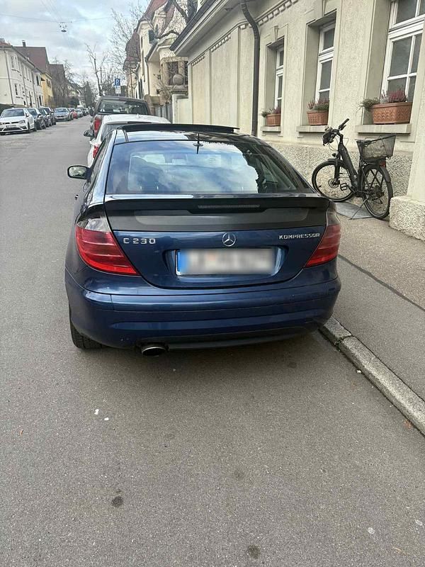 Gebraucht Mercedes C230 198 PS (145 kW) 2001 Blau Coupé