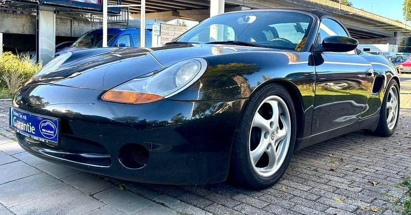 Gebraucht Porsche Boxster 204 PS (150 kW) 1997 Schwarz Cabrio