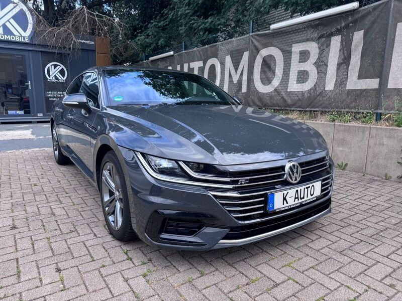 Grau Gebraucht 2019 VW Arteon R-line Limousine | 18.790 € (Superpreis) - Bild 1/4