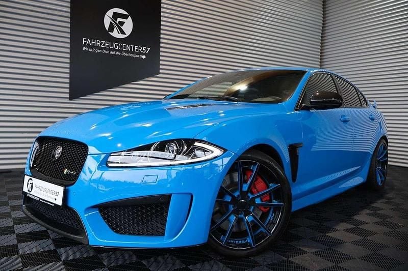 Gebraucht Jaguar XFR-S R 551 PS (405 kW) 2014 French racing blue Limousine