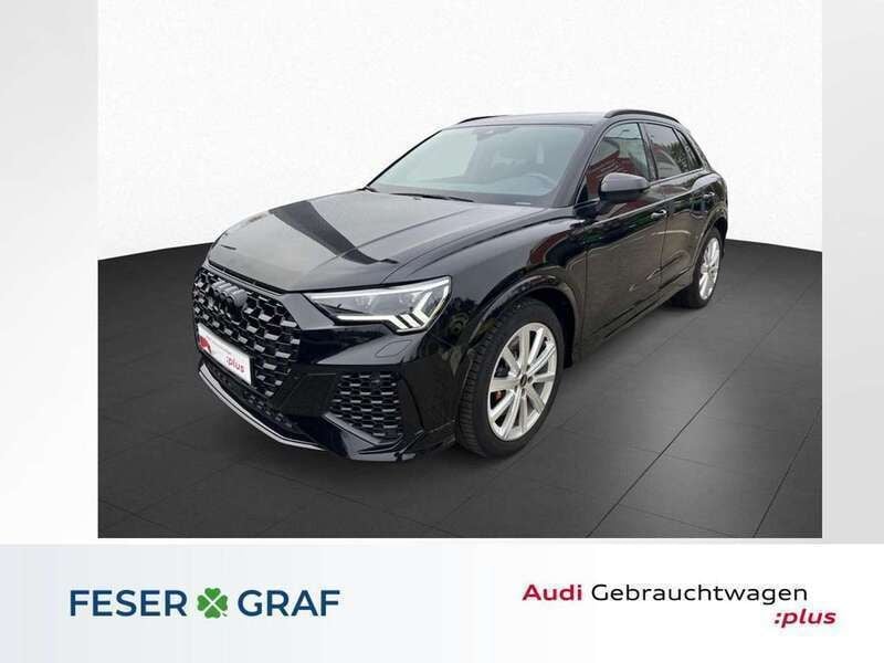 Mythosschwarz metallic Gebraucht 2024 Audi RS Q3 Ambiente SUV | 57.990 € (Superpreis) - Bild 1/4