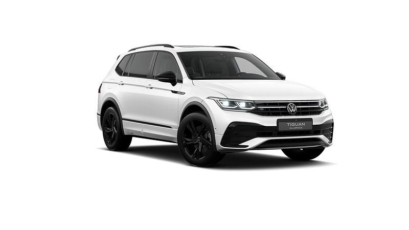 Oryxweiß perlmuteffekt Gebraucht 2024 VW Tiguan Allspace R-line SUV | 44.400 € (Guter Preis) - Bild 1/2