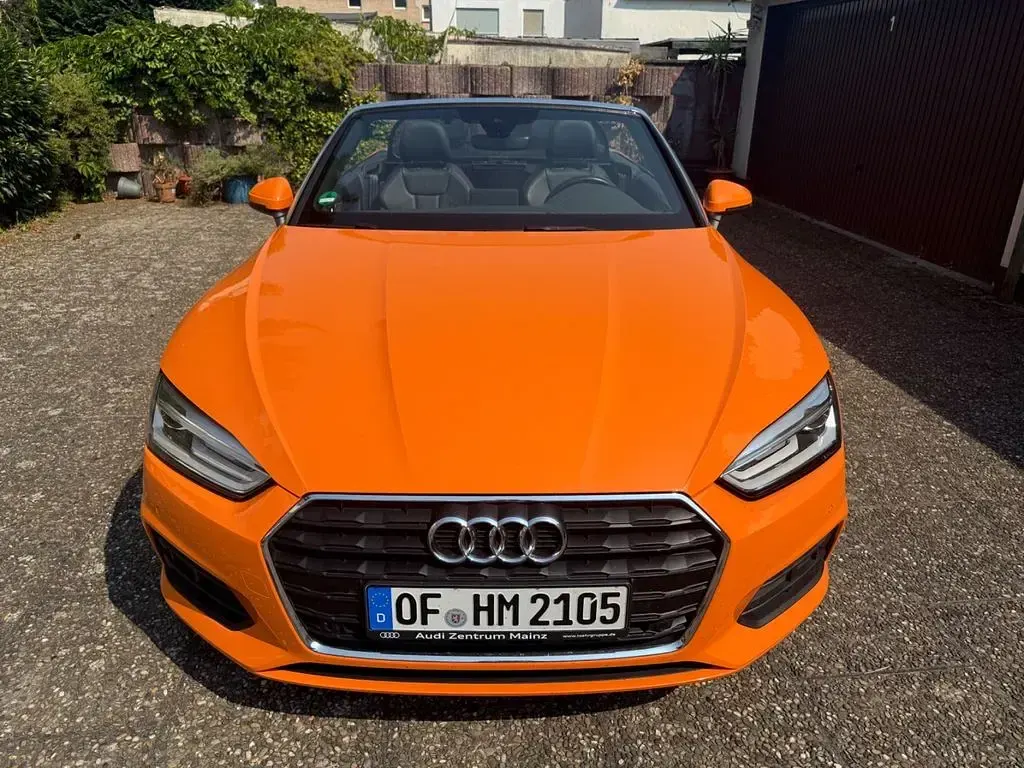 Gebraucht Audi A5 Cabriolet Ambiente 190 PS (139 kW) 2018 Orange Cabrio