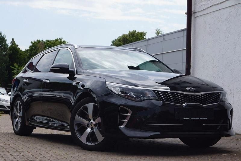 Gebraucht Kia Optima GT 245 PS (180 kW) 2016 Schwarz Kombi