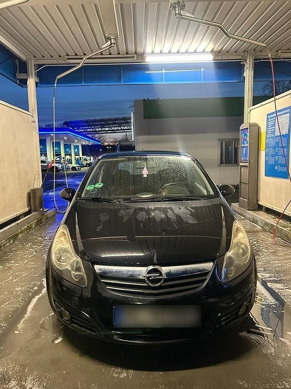Schwarz Gebraucht 2007 Opel Corsa Coupé | 1.800 € (Fairer Preis) - Bild 1/4