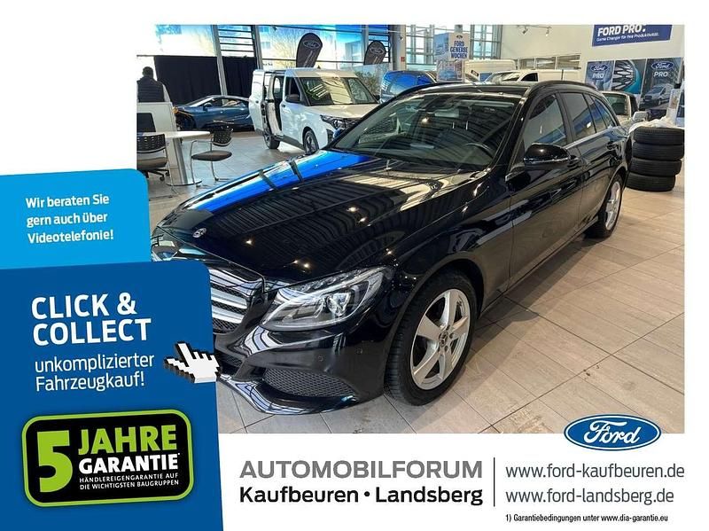 Gebraucht Mercedes C220 170 PS (125 kW) 2017 Schwarz  unilack Kombi
