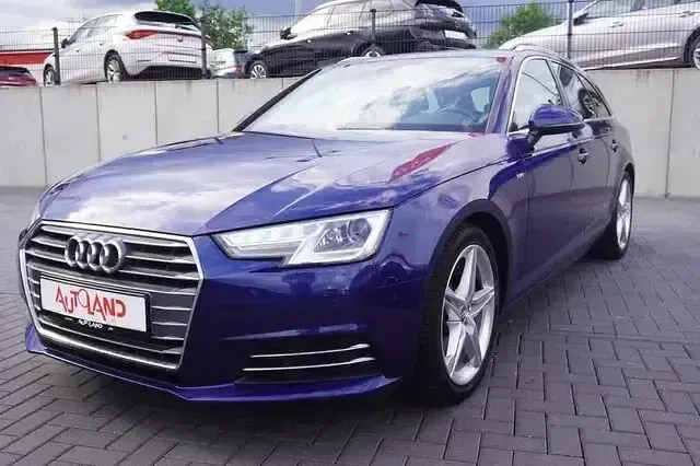 Gebraucht Audi A4 S-Line 150 PS (110 kW) 2017 Scuba blau metallic Kombi