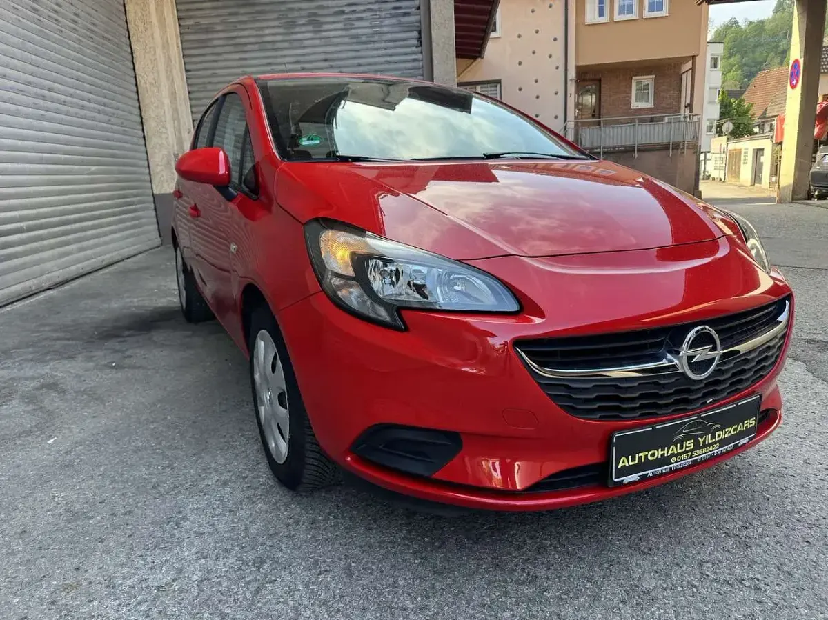 Gebraucht Opel Corsa Edition 90 PS (66 kW) 2019 Lava rot Kleinwagen