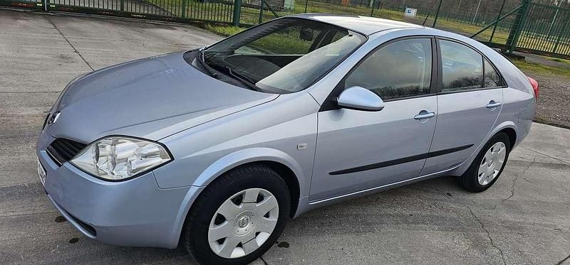 Blau Gebraucht 2007 Nissan Primera Visia Limousine | 4.590 € (Fairer Preis) - Bild 1/4