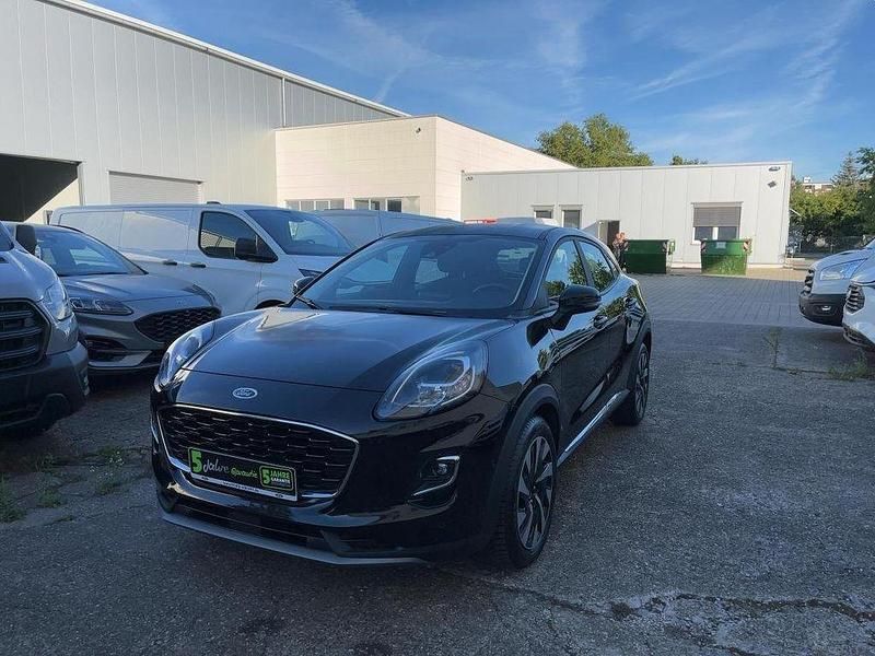 Gebraucht Ford Puma Titanium 125 PS (91 kW) 2023 Obsidianschwarz metallic SUV