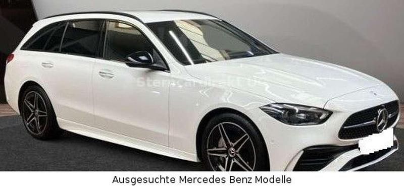 Polarweiß Gebraucht 2024 Mercedes C300 AMG Kombi | 46.400 € (Fairer Preis) - Bild 1/4