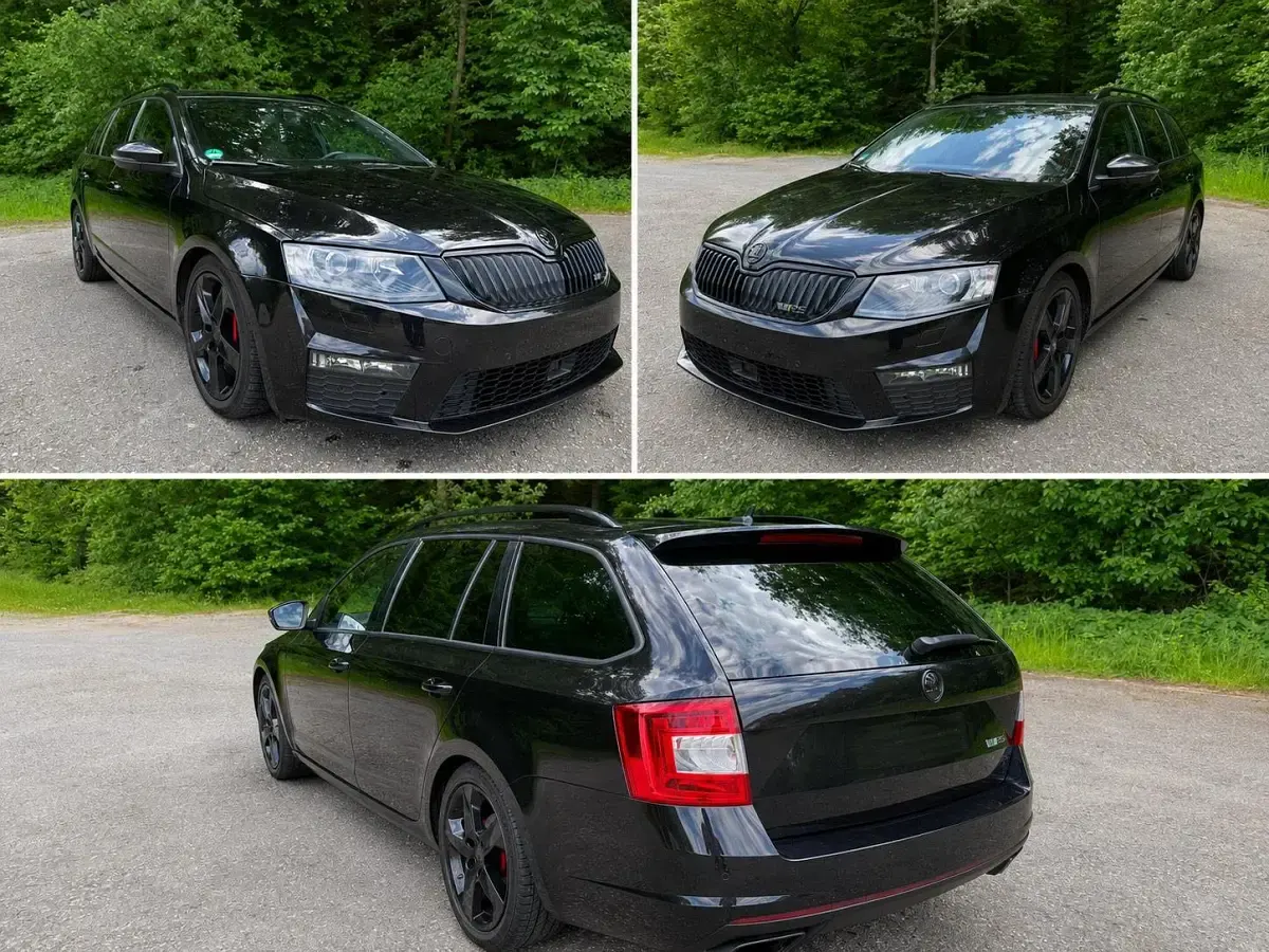 Gebraucht Skoda Octavia RS 184 PS (135 kW) 2015 Schwarz Kombi