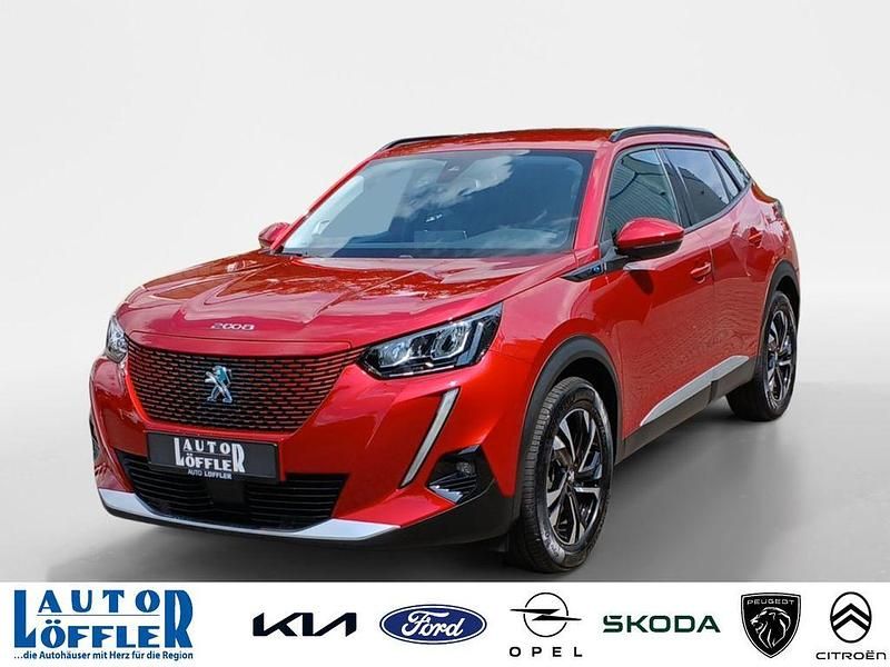 Rot Gebraucht 2021 Peugeot e-2008 Allure SUV | 17.210 € (Fairer Preis) - Bild 1/4