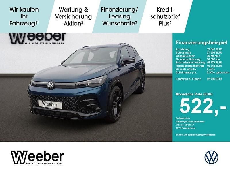 Neu VW Tiguan R-line 150 PS (110 kW) 2026 Blau SUV