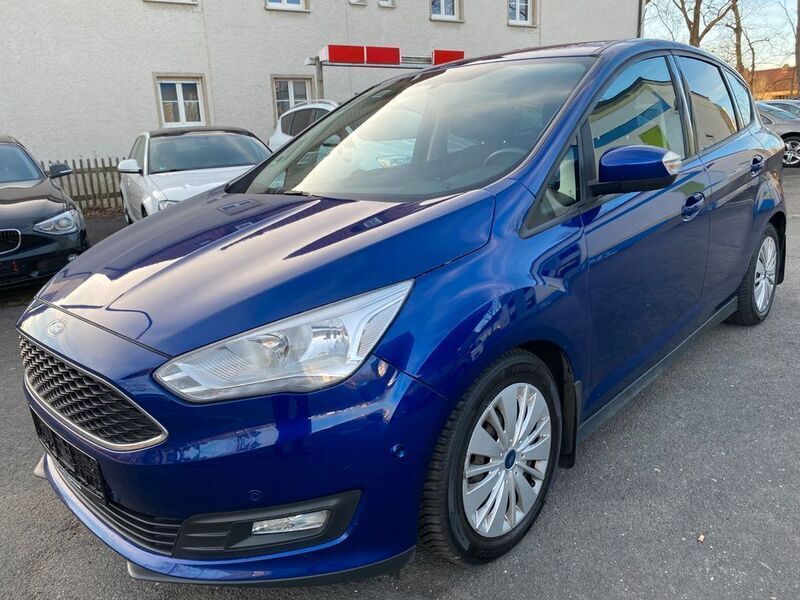 Blau Gebraucht 2017 Ford C-MAX Cool & Connect Van / Kleinbus | 7.500 € (Fairer Preis) - Bild 1/4