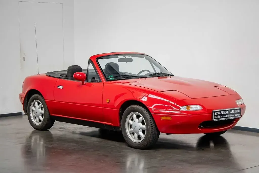 Gebraucht Mazda MX5 116 PS (85 kW) 1992 Rot Cabrio