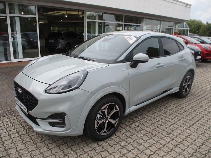 Cactus grey Neu 2025 Ford Puma Gen-E ST-Line SUV | 32.250 € (Teuer) - Bild 1/4