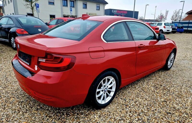 Gebraucht BMW 218 143 PS (105 kW) 2014 Rot Coupé