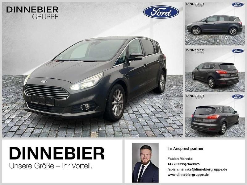 Grau Gebraucht 2016 Ford S-MAX S Van / Kleinbus | 13.100 € (Guter Preis) - Bild 1/3