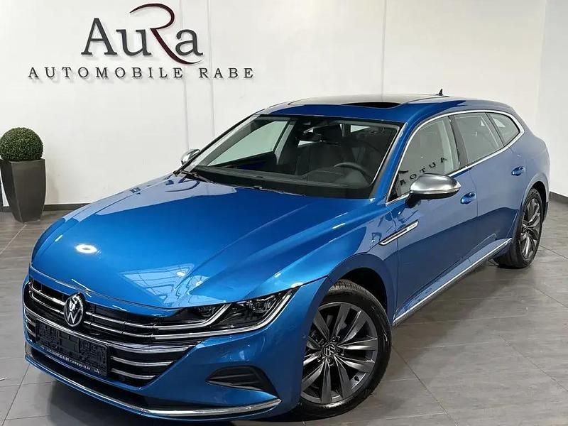Blau Gebraucht 2021 VW Arteon Elegance Kombi | 24.749 € (Guter Preis) - Bild 1/4
