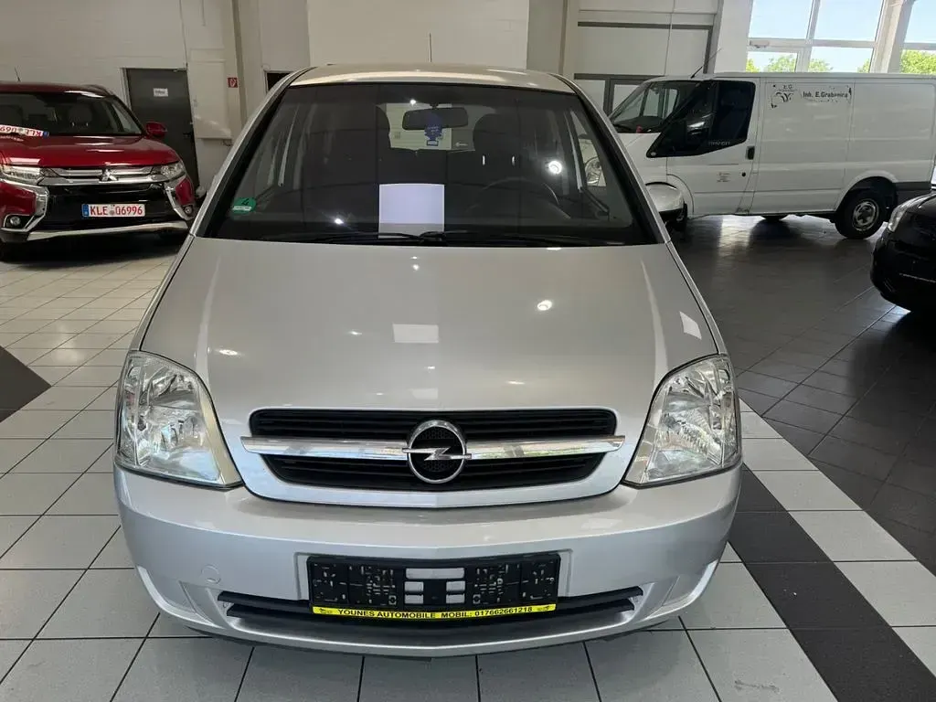Gebraucht Opel Meriva Basis 101 PS (74 kW) 2005 Silber Van / Kleinbus