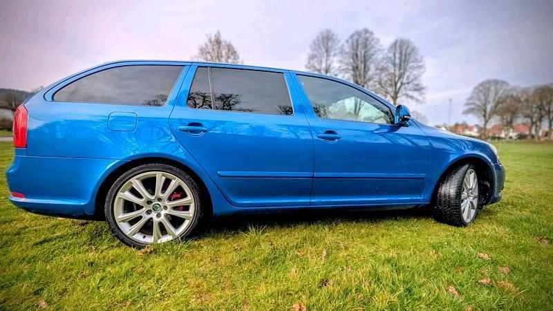 Gebraucht Skoda Octavia vRS 170 PS (125 kW) 2011 Blau Kombi