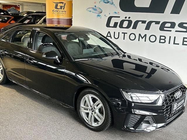 Schwarz Gebraucht 2022 Audi A4 S-Line Limousine | 27.900 € (Guter Preis) - Bild 1/4
