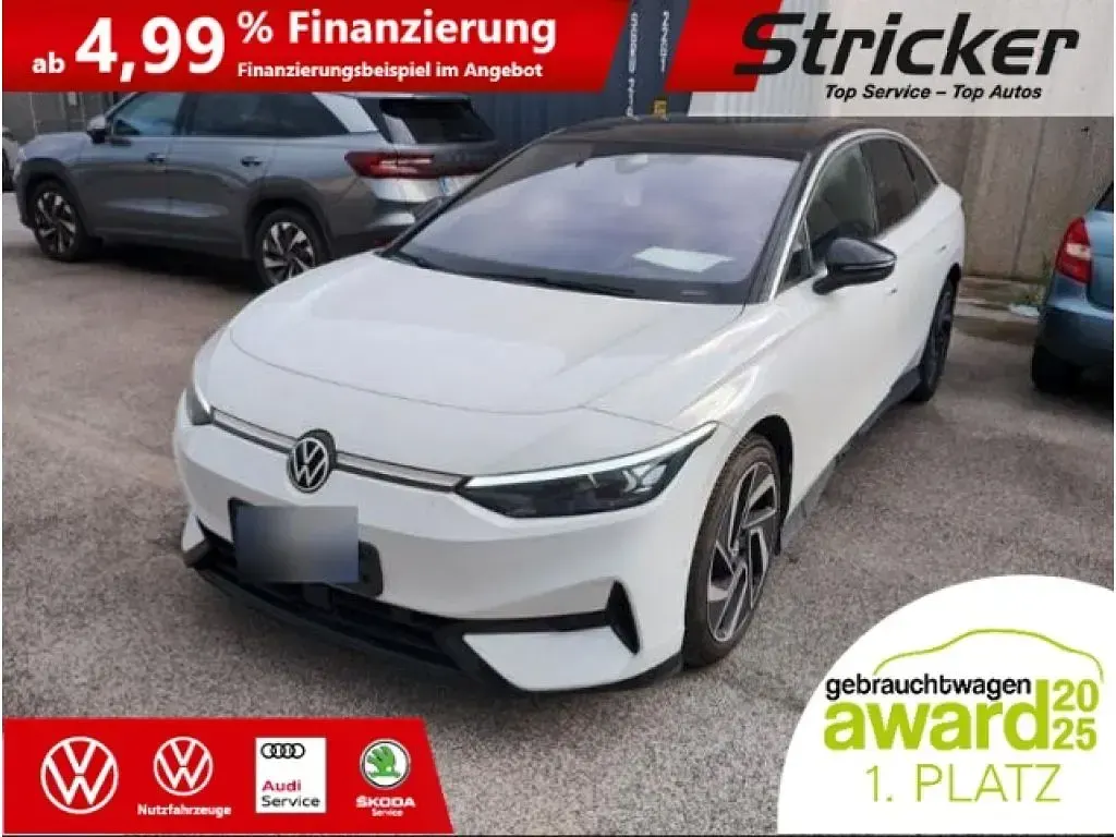 Gebraucht VW ID.7 Pro 210 kW (286 PS) 2025 Gletscherweiß metallic Coupé