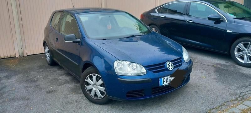 Blau Gebraucht 2008 VW Golf V Limousine | 1.350 € (Superpreis) - Bild 1/4