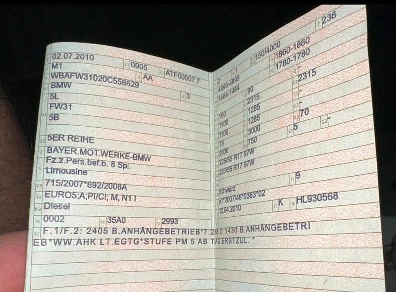 Gebraucht BMW 525 204 PS (150 kW) 2010 Schwarz Limousine