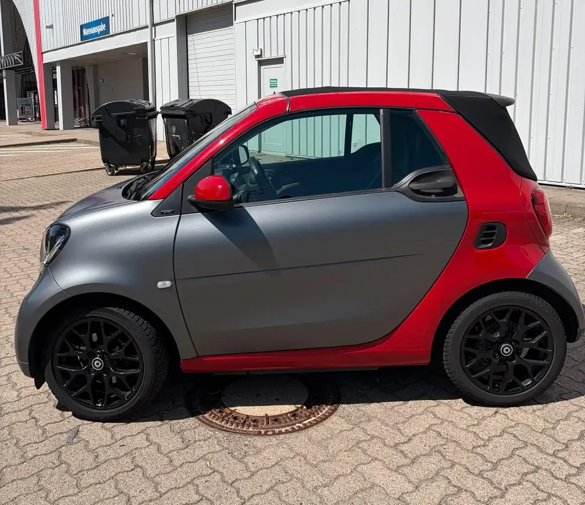 Gebraucht Smart ForTwo Cabrio Prime 90 PS (66 kW) 2017 Grau Cabrio