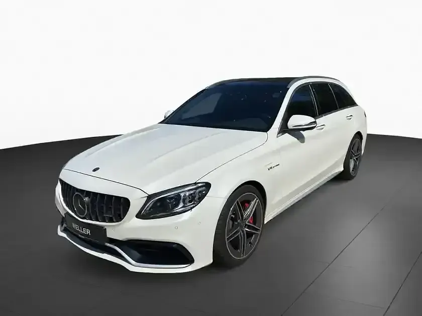 Gebraucht Mercedes C63S AMG AMG 510 PS (375 kW) 2021 Weiß (weiß) Kombi