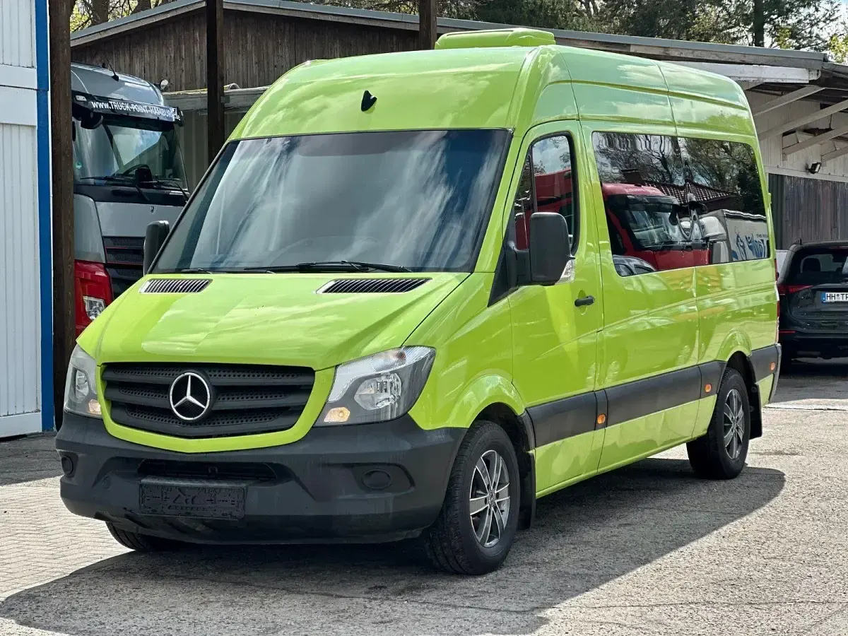 Gebraucht Mercedes Sprinter 163 PS (119 kW) 2017 Grün