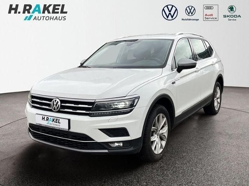 Gebraucht VW Tiguan Allspace Highline 200 PS (147 kW) 2021 Weiß SUV