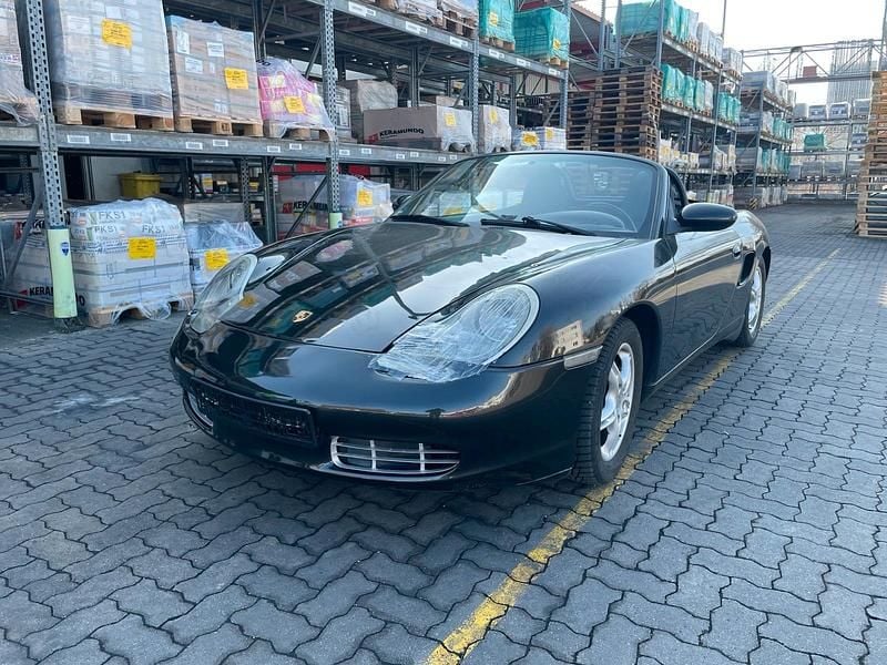 Gebraucht Porsche Boxster 220 PS (161 kW) 2000 Schwarz Cabrio