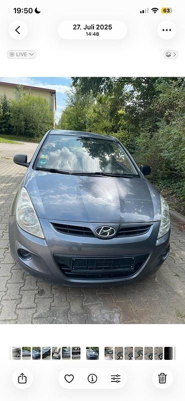 Gebraucht Hyundai i20 77 PS (56 kW) 2009 Grau Kleinwagen