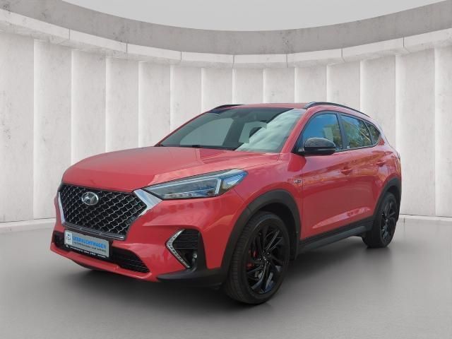 Rot Gebraucht 2020 Hyundai Tucson N Line SUV | 23.690 € - Bild 1/4