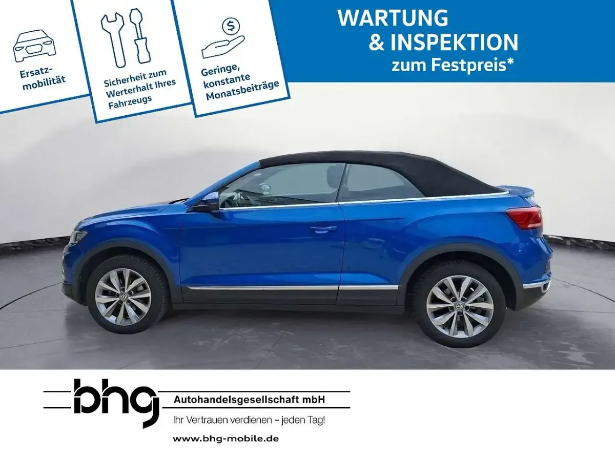 Gebraucht VW T-Roc Style 150 PS (110 kW) 2020 Blau SUV
