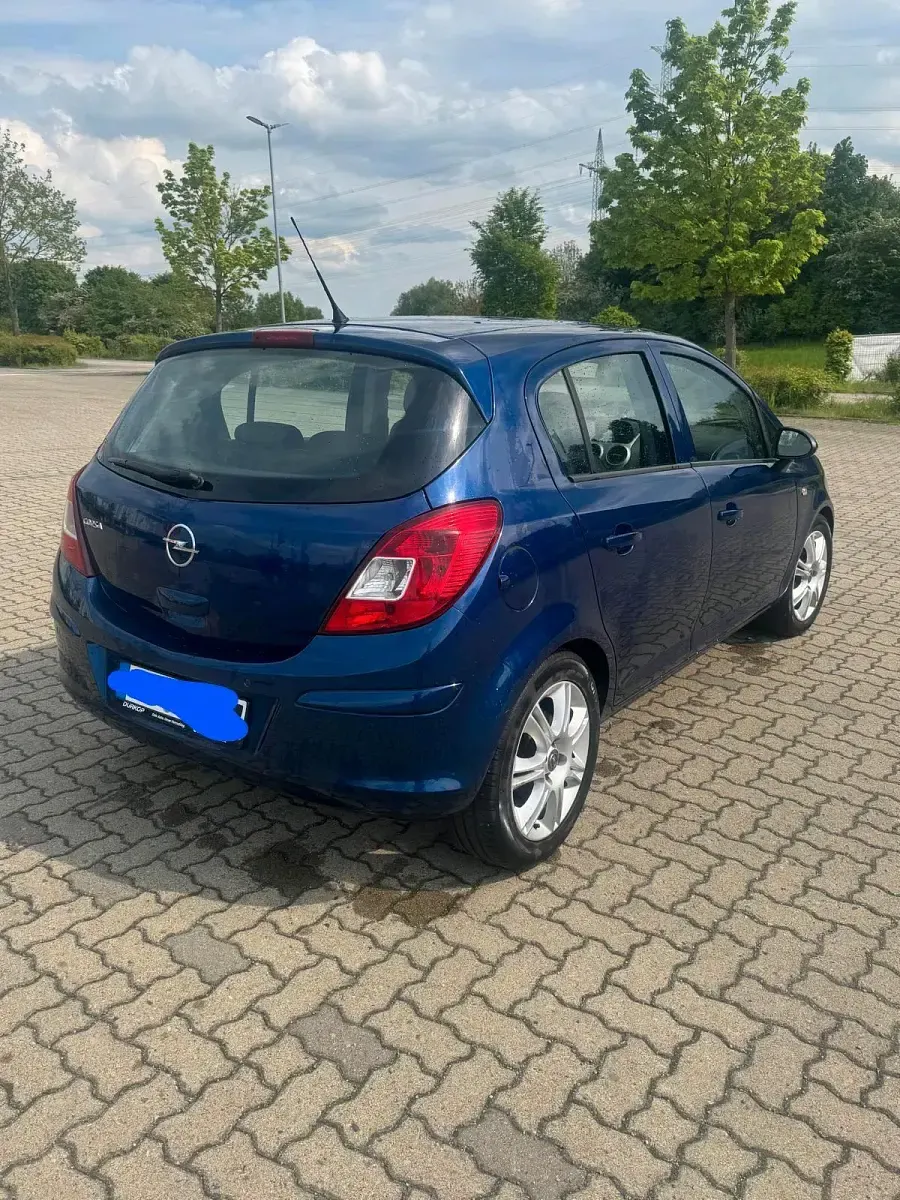 Gebraucht Opel Corsa 90 PS (66 kW) 2009 Blau Kleinwagen
