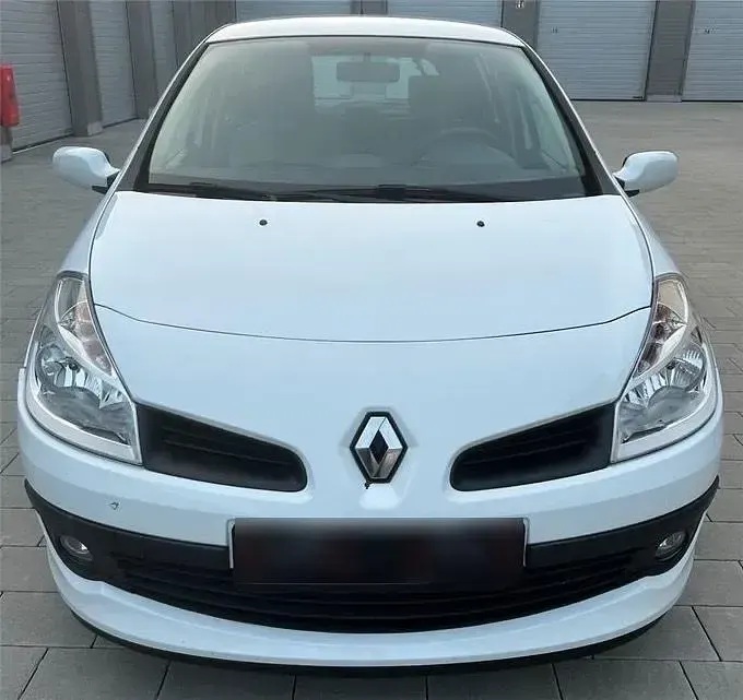 Gebraucht Renault Clio III 98 PS (72 kW) 2007 Weiß Kleinwagen