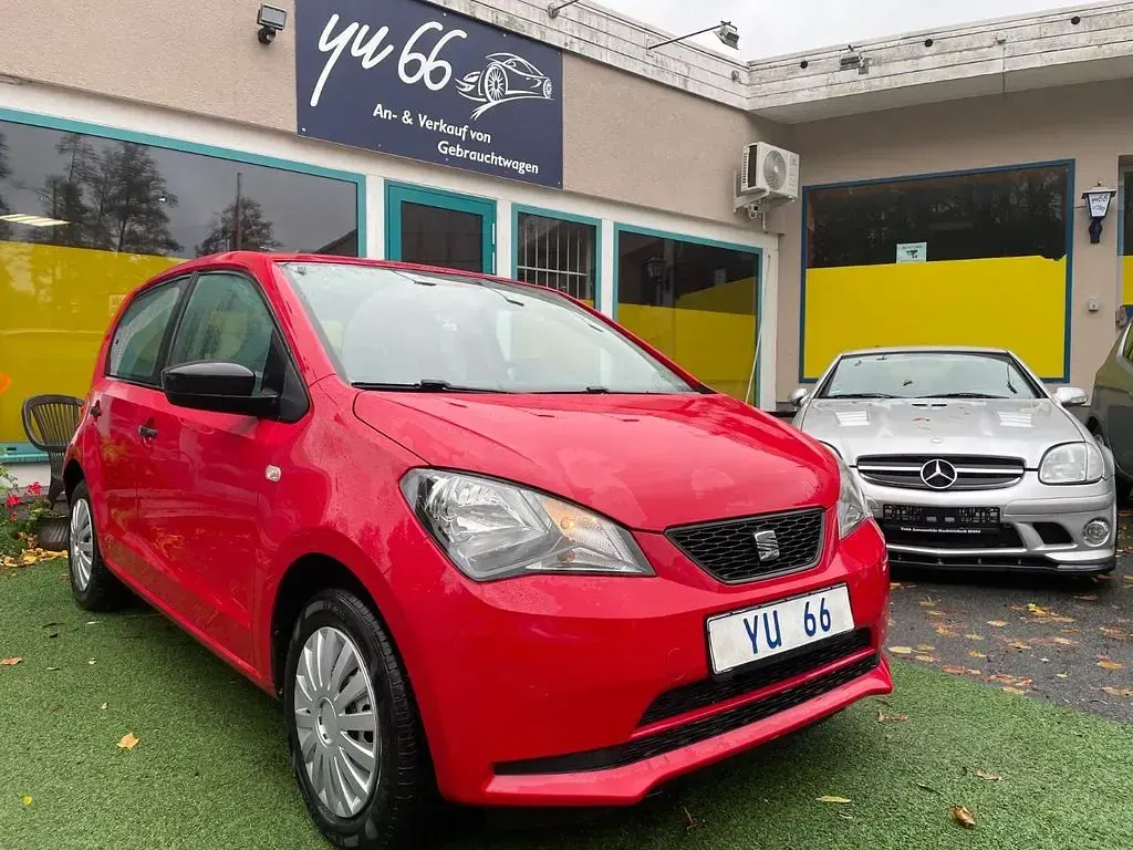 Używany Seat Mii Reference 60 KM (44 kW) 2012 Czerwony Hatchback