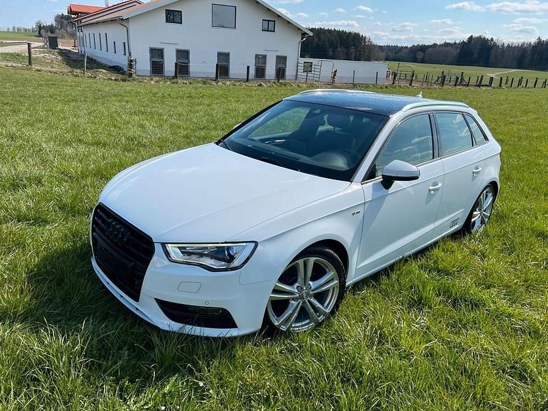 Gebraucht Audi A3 S-Line 184 PS (135 kW) 2014 Weiß Limousine