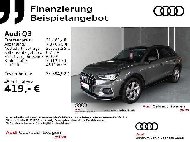 Gebraucht Audi Q3 Advanced Plus 150 PS (110 kW) 2022 Grau SUV