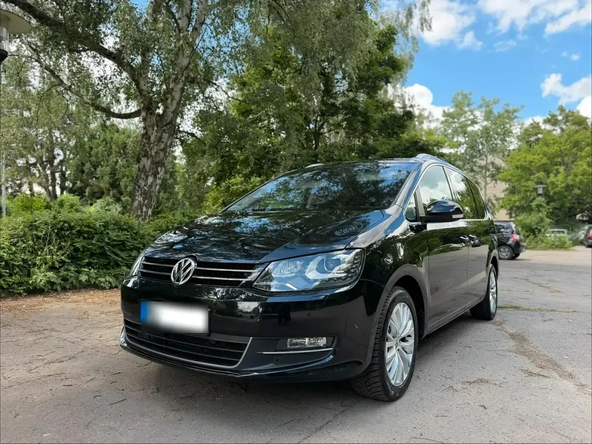 Gebraucht VW Sharan 170 PS (125 kW) 2011 Schwarz Van / Kleinbus
