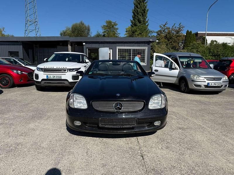 Gebraucht Mercedes SLK200 163 PS (119 kW) 2003 Schwarz Cabrio