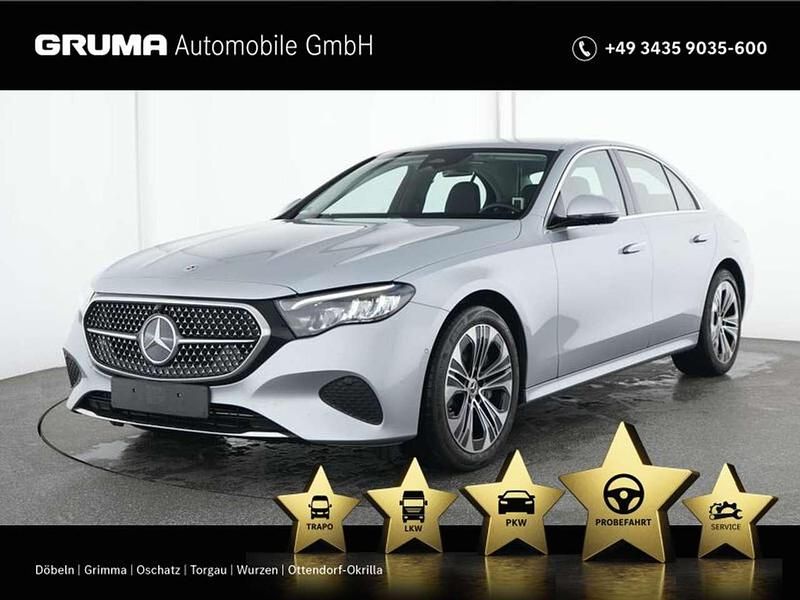 Lack hightechsilber Gebraucht 2024 Mercedes E300 Avantgarde Limousine | 49.930 € (Fairer Preis) - Bild 1/4