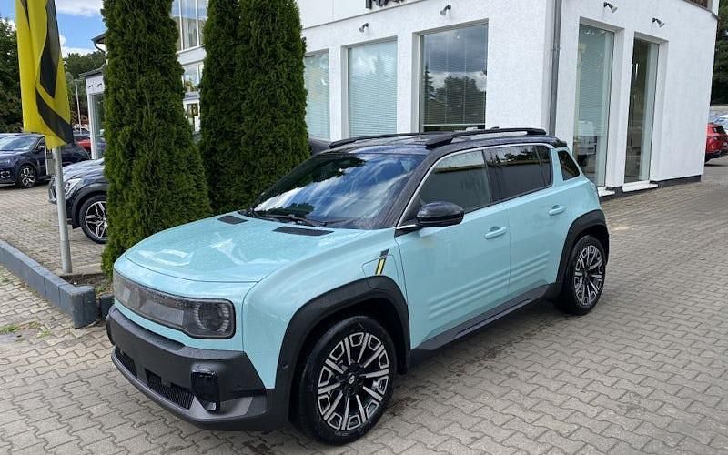 Neu Renault 4 E-Tech Iconic 110 kW (150 PS) 2026 Hautsdefrancegrün, schwarze SUV