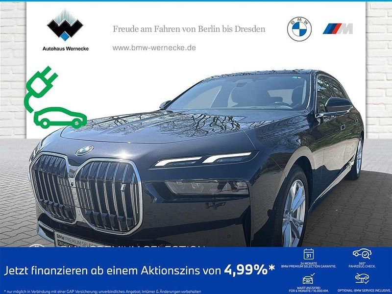 Saphirschwarz Gebraucht 2024 BMW i7 Executive Limousine | 77.440 € (Etwas zu teuer) - Bild 1/4