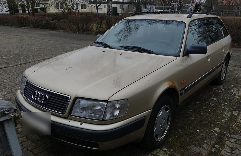 Gebraucht Audi 100 133 PS (97 kW) 1992 Gold Kombi