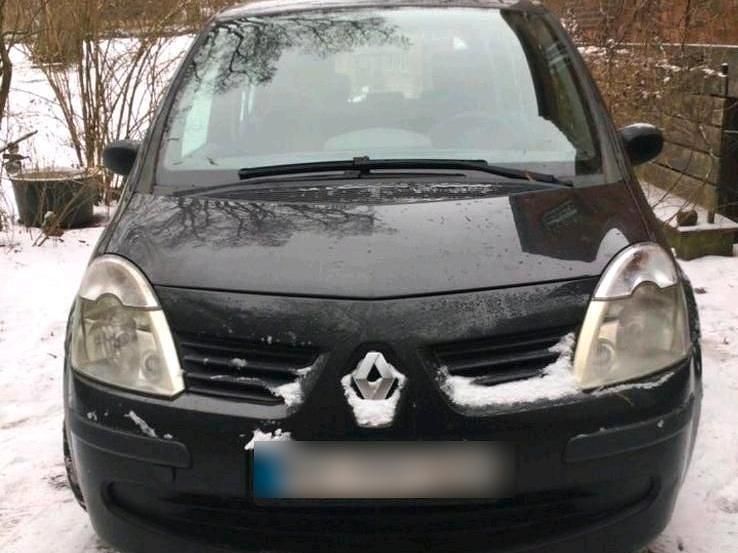 Gebraucht Renault Modus 90 PS (66 kW) 2006 Schwarz Van / Kleinbus